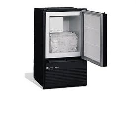 Enlarge U-Line BI95BTP-20 220V Black Marine Crescent Ice Maker
