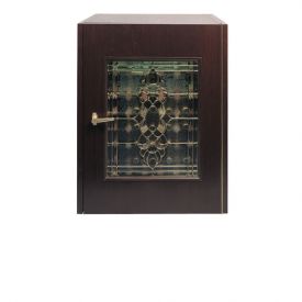 Enlarge Vinotemp 100WCB Wine Cellar w/ Beveled Treble Glass Door - 80 Bottles