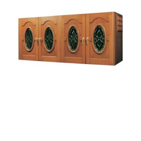 Enlarge Vinotemp Napoleon 400 Credenza Wine Cellar w/ Glass Doors - 304 Bottle Count