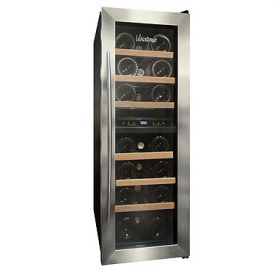 Enlarge Vinotemp VT-21TEDS-2Z 21-Bottle Dual Zone Thermoelectric Wine Refrigerator