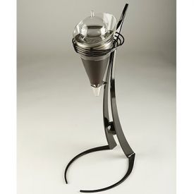 Enlarge RoJaus Gemini Wine Aerator Decanter & Stand - Black