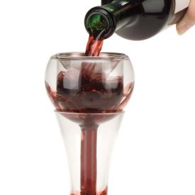 Enlarge Final Touch Double Wall Glass Wine Scent & Flavour Enhancer for Decanters