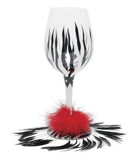 Enlarge Wild Child Wine Glass by Lolita Love My Wine Collection