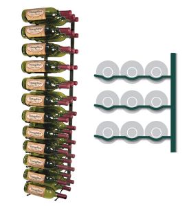 Enlarge Vintage View WS43-K - 36 Bottle VintageView Wine Rack - Satin Black Finish