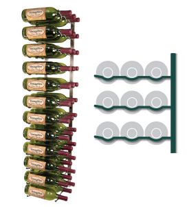 Enlarge Vintage View WS43-P - 36 Bottle VintageView Wine Rack - Platinum Finish
