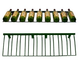 Enlarge Vintage View WS-PR-K - 9 Bottle VintageView Presentation Wine Rack - Black Satin Finish