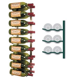Enlarge Vintage View WS32-P - 18 Bottle VintageView Wine Rack - Platinum Series Finish
