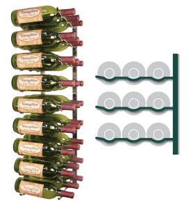 Enlarge Vintage View WS33-P - 27 Bottle VintageView Wine Rack - Platinum Series Finish
