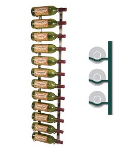 Enlarge Vintage View WS41-P - 12 Bottle VintageView Wine Rack - Platinum Series Finish