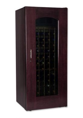 Enlarge Le Cache 1400 Series 172 Bottle Wine Cellar - Chocolate Cherry Finish