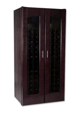 Enlarge Le Cache 2400 Series 286 Bottle Wine Cellar - Chocolate Cherry Finish
