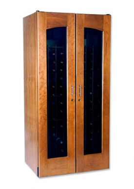 Enlarge Le Cache 2400 Series 286 Bottle Wine Cellar - Provincial Cherry Finish