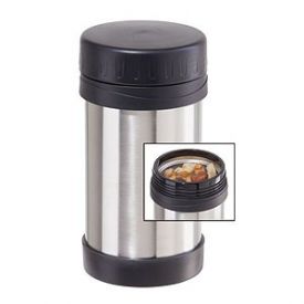 Enlarge Oggi's 5077 Double Wall Insulated Stainless Steel Wide Mouth Food Jar