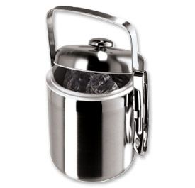 Enlarge Oggi 6498.0 Galaxy Stainless Steel 1.9-Liter Mirror Ice Bucket