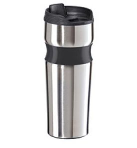 Enlarge Oggi 5080 Lustre Contour Stainless Steel Travel Mug