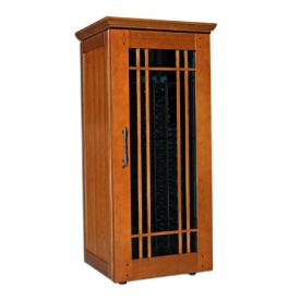 Enlarge Le Cache Mission 1400 172-Bottle Wine Cellar - Provincial Cherry Finish