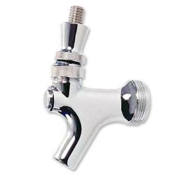 Enlarge Chrome Beer Faucet with Stainless Steel Lever