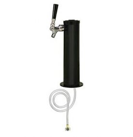 Enlarge DS-431-211 Black ABS Plastic 1-Faucet Beer Tower - 3