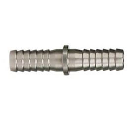 Enlarge Stainless Steel Splicer for 1/4 Inch x 1/4 Inch I.D. Vinyl Tubing