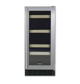 Enlarge Marvel 3SBARE-BS-G Digital Beverage & Wine Refrigerator - Stainless Steel Framed Door