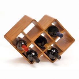 Enlarge Bamboo 8-Bottle Wine Rack