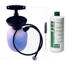 Enlarge Kegco Deluxe Hand Pump Pressurized Keg Beer Kegerator Cleaning Kit w/ 32 oz. Cleaner
