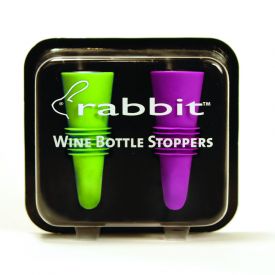 Enlarge Metrokane 6119 Rabbit Wine Bottle Stoppers 2-Pack
