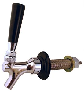 Enlarge Stainless Beer Faucet Shank Combo