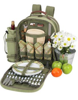 Enlarge Picnic at Ascot Hamptons Picnic Backpack for Four