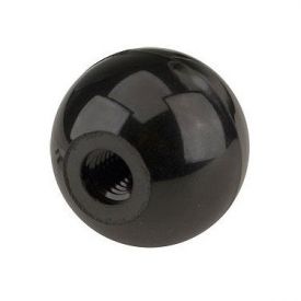 Enlarge Kegco Black Plastic Ball Beer Faucet Knob