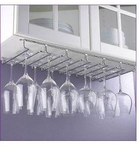 hanging wine glass rack design