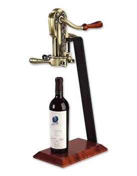 Enlarge Legacy Corkscrew with Birch Stand - Antique Bronze