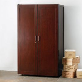 Enlarge Le Cache Wine Vault 3100 368-Bottle Premium Wine Cellar - Classic Cherry Finish