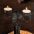 Wine Candelabra fleur 42-232