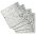 Silver Sparkle Coaster 76-245