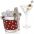 Red Mosaic Ice Bucket2 82-043