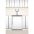 SBC490BIFRTWIN - White Panel