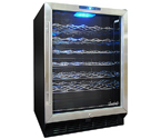 Vinotemp VT-58B 58-Bottle Wine Cooler in Black